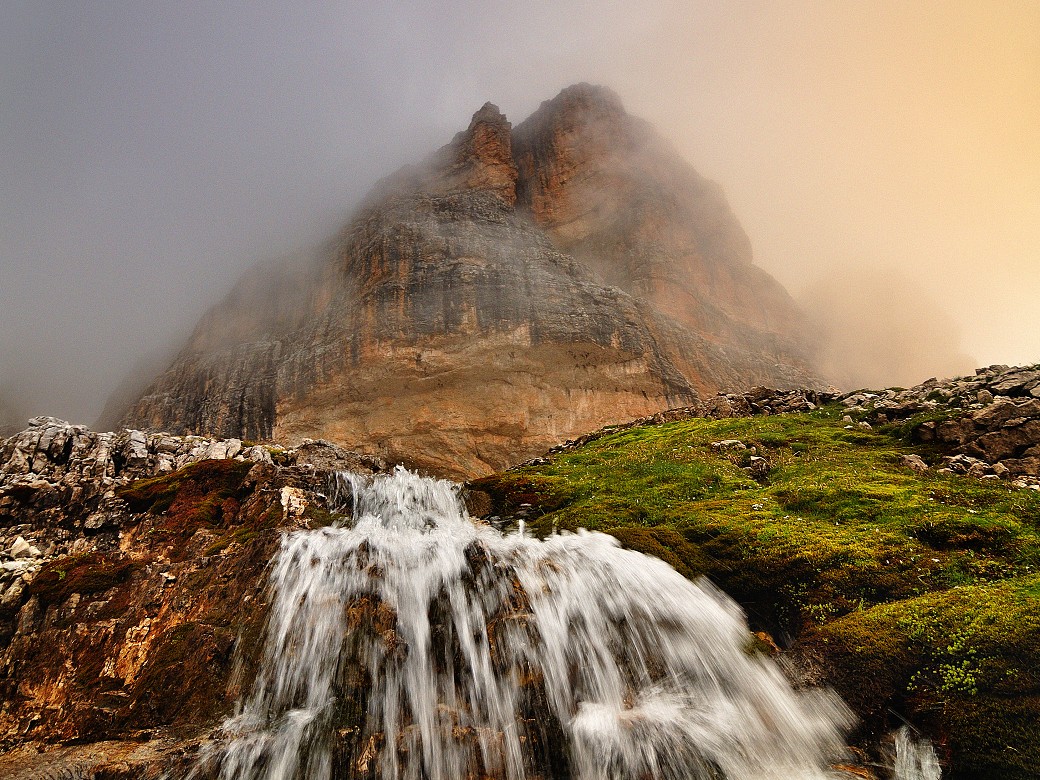 Foto: Le Ponte - Le Fontane - Gruppo di Sella - Dolomity - červenec 2021