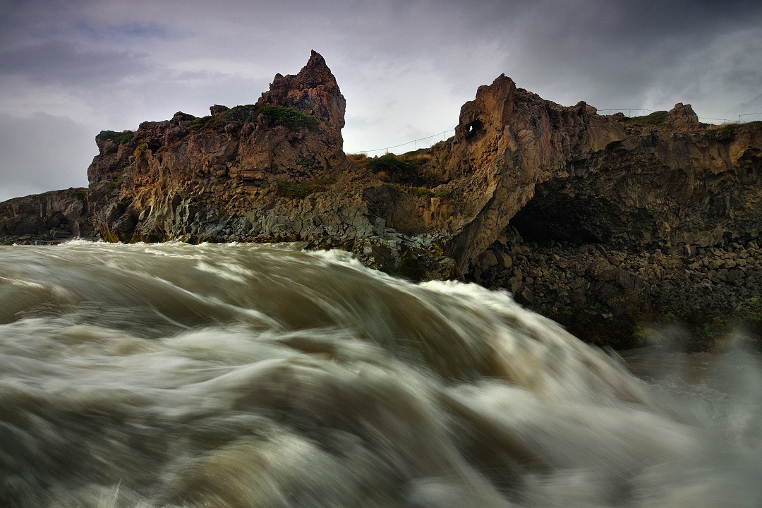 Foto: Geitafoss - Island - září 2021